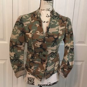 Free People Camo Jacket